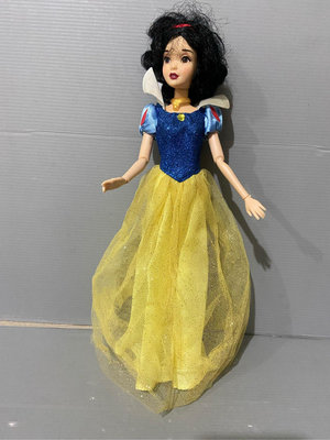 （湘芸） 玩具公仔 迪士尼娃娃美人魚 長髮白雪公主 冰雪奇緣安娜艾莎 手動玩具 小女孩禮物