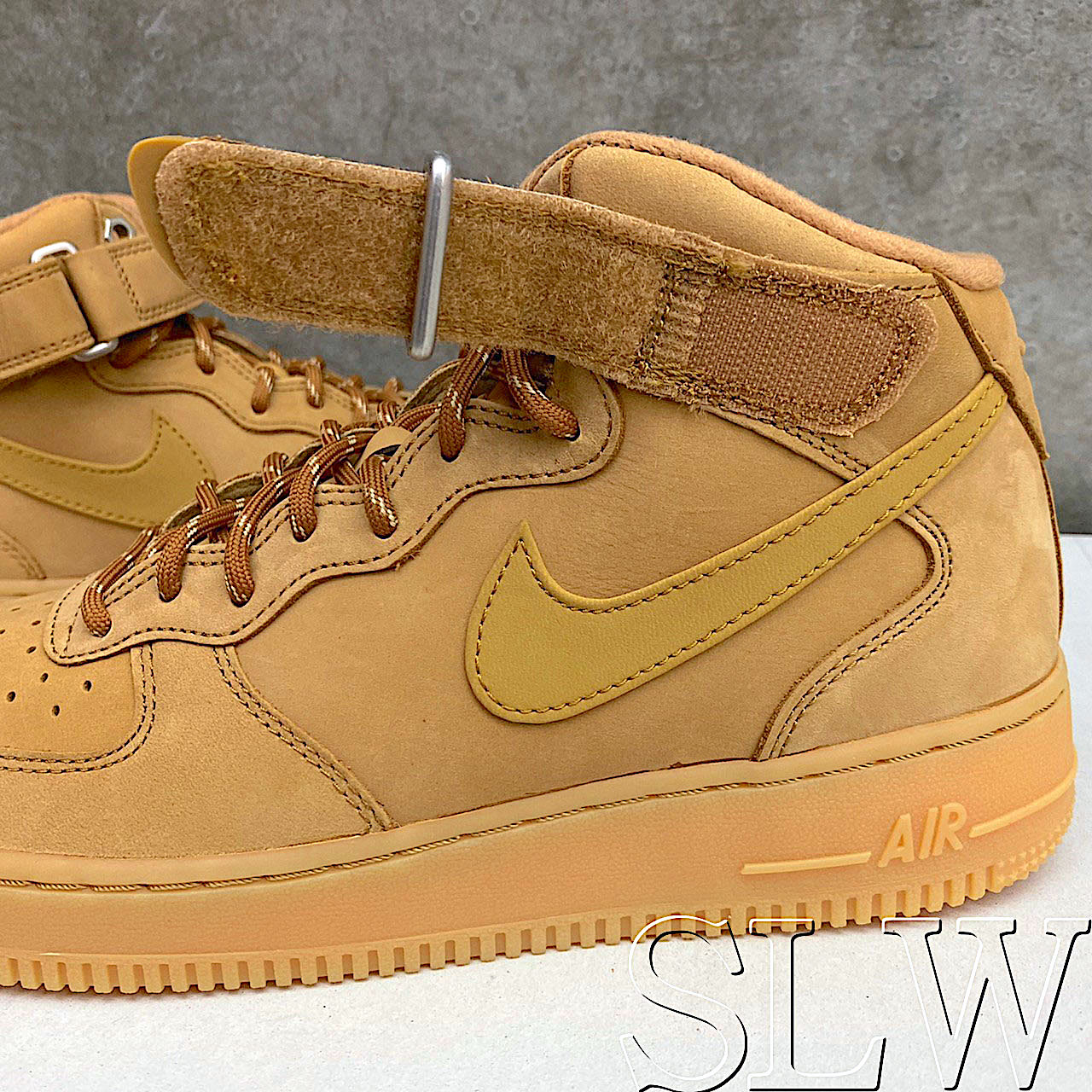 SLW 』DJ9158-200 男NIKE AIR FORCE 1 MID 07 WB 駝色中筒運動休閒24