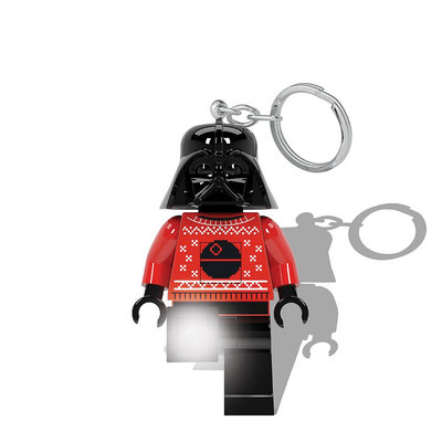 LEGO 樂高 星際大戰 黑武士 醜毛衣款 人偶造型LED 鑰匙圈鎖圈 手電筒 COCOS LG320