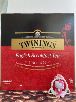 TWININGS 唐寧 英倫早餐茶 紅茶 - 紅盒 100包/盒 新莊可自取 【佩佩的店】COSTCO 好市多