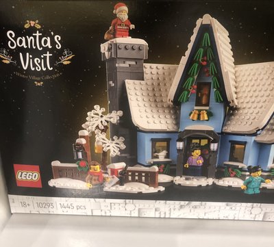全新 Lego 10293 Santa’s Visit Winter Village Collection 聖誕老人
