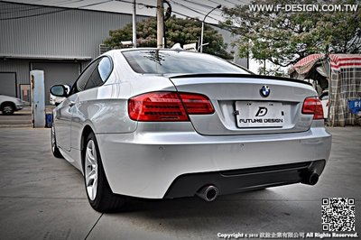 【政銓企業有限公司】全新BMW E92 LCI 10 11 12年小改款M-TECH樣式前保桿PP製320I 323I