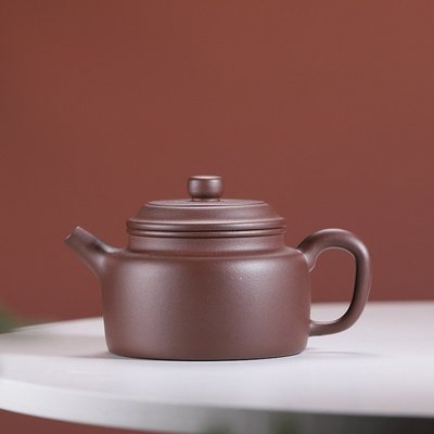 中国 紫砂 丁滿順 宜興 菊形 朱泥 中国茶器 急須 茶注 茶壺 茶壷