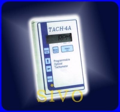 Mode TACH-4A Portable Digital Tachometer攜帶型光電式轉速計(高速用50萬RPM)