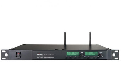 【昌明視聽】MIPRO ACT-323 UHF ACT323 類比雙頻道