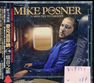 *真音樂* MIKE POSNER / 3I MINUTES TO TAKEOFF 全新 K29171 (殼破)