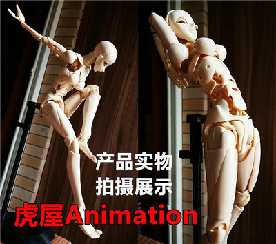 日本專業素體可動插畫繪畫模型畫師美術教學人體寫生人偶手辦娃娃
