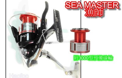 OKUMA SEAMASTER SM-2500 漁師 手煞車捲線器[Haofoo]
