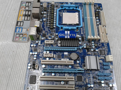 【 創憶電腦 】技嘉GA-870A-UD3 DDR3 AM3 主機板 附檔板 直購價 600元