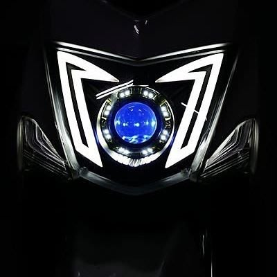 【龍昌機車材料精品】GMS嘉瑪斯 M3 魚眼 HID 魚眼 LED光圈 大燈 勁戰