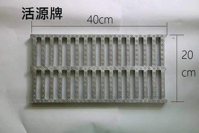 鋁合金水溝蓋(20X40X2cm)SGS材質強度測試，品質保證。台灣製造