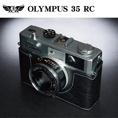 【台灣TP】真皮 適用於 Olympus 35RC 相機底座 相機包 皮套
