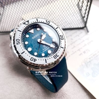 SEIKO 精工 PROSPEX 南極企鵝特別版 海底漫步 小金槍魚 機械錶 SRPH77K1 4R35-04Z0G