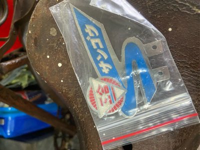 阿公的舊情人 早期 古董 腳踏車 三合牌 日本品牌 風切 車標