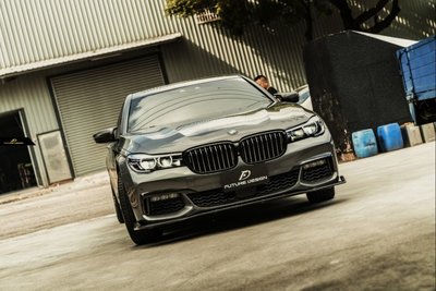 【政銓企業有限公司】BMW G11 G12 MTECH M款 高品質 抽真空 卡夢 前下巴 免費安裝 730 740