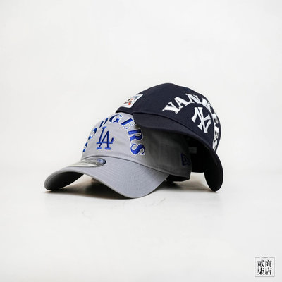 貳柒商店) New Era 9FORTY 940UNST MLB 老帽 帽子 復古 大LOGO NY 洋基 LA 道奇隊