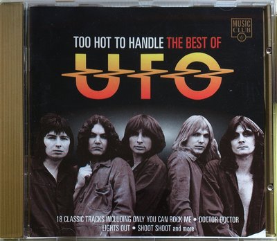 UFO - Too Hot To Handle 限量編號鍍金盒卡精裝版 無IFPI 二手英版