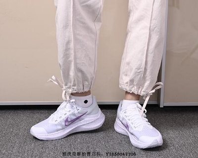 Nike Zoom Winflo 8 白紫 半透明 透氣 輕盈 訓練 防滑 跑步 慢跑鞋 CW3421-102 女鞋