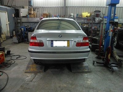[排氣管工匠] BMW E46 320 323 330  原廠排氣管內部結構改良 (全台獨家專利研究)