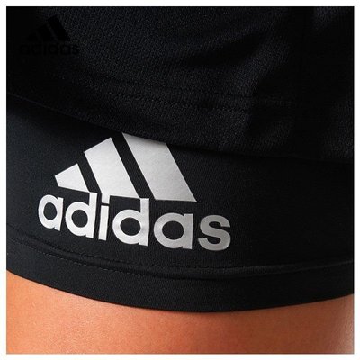 100％原廠adidas愛迪達羽毛球短裙女褲裙假兩件防走光夏季網球裙運動裙褲