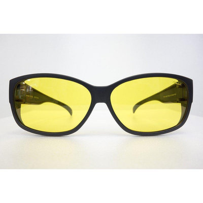 Hawk 太陽眼鏡 墨鏡 套鏡 偏光 pola 一鏡二用 輕 直接掛 夜用 黃片 1004