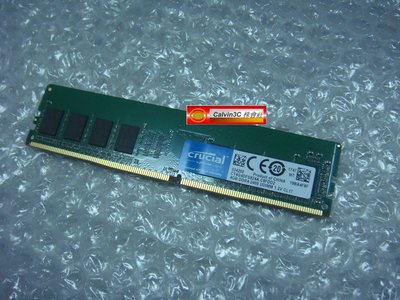 美光 Micron DDR4 2400 4G PC4-19200 4GB 單面顆粒 桌上型專用 終身保固