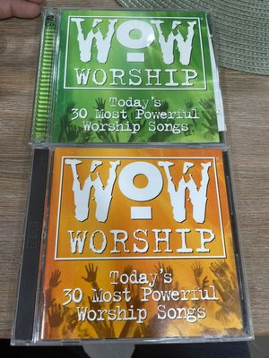 9.9新 S房 WOW WORSHIP ORANGE GREEN  CD