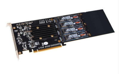 【官方授權】SONNET M.2 4X4 PCIE SSD擴展卡MAC PRO SSD硬碟升級