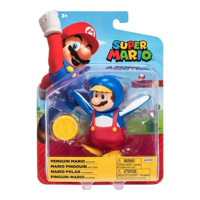 任天堂 4吋公仔 W26 Nintendo Mario 超級瑪利歐 瑪利歐 企鵝瑪利歐 JA40823 正版在台現貨