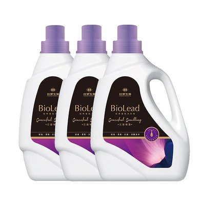 免運《台塑生醫》BioLead經典香氛洗衣精 花園精靈2kg(3瓶入)