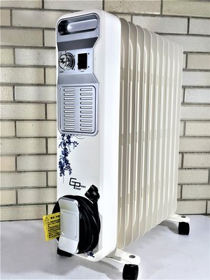 [銀九藝] 二手 GP 10葉片 最安全 恆溫式 電暖器 暖氣機 (2)