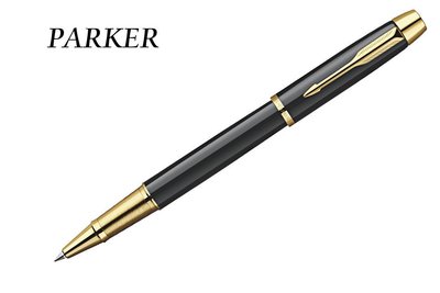 【Pen筆】PARKER派克 經典麗黑金夾鋼珠筆 PAP014586