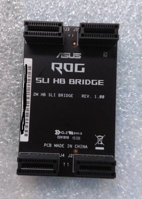 @淡水無國界@ 全新 ASUS ROG 2M HB SLI BRIDGE 顯卡橋接器 連接器寬度60mm SLI