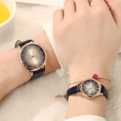 熱銷 珂紫kezzi手錶腕錶情侶一對刻字薄款韓版潮流時尚學生男女石英錶616 WG047