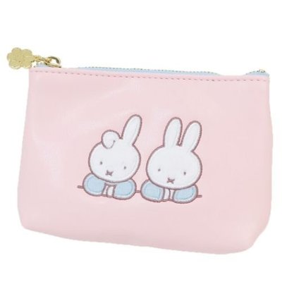 婕的店日本精品~日本帶回~粉紅米菲兔Miffy & Darn面紙包&零錢包