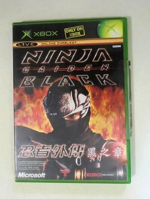 XBOX 忍者外傳 黑之章 ( 360主機可玩) NINJA GAIDEN BLACK
