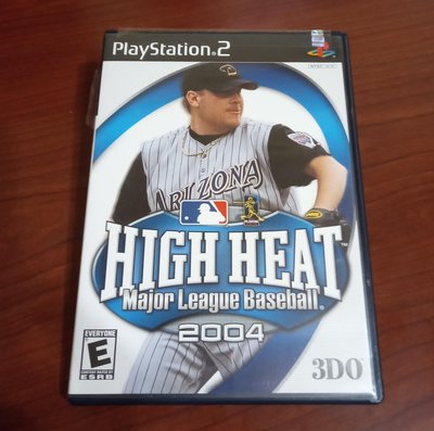 PS2 美國大聯盟 2004 英文版 High Heat Major League Baseball 2004