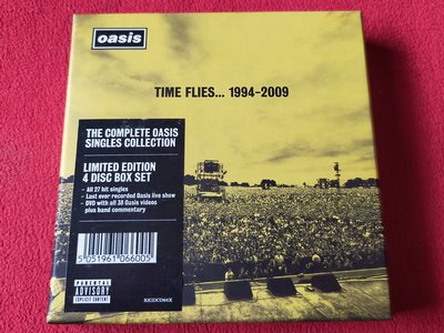 Oasis/Time Flies….1994-2009精選輯＋現場/3CD+DVD