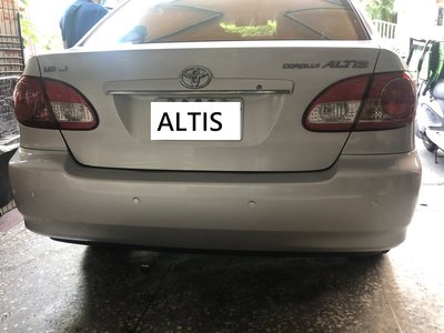 新店【阿勇的店】2001~2009 ALTIS 液晶顯示距離 4眼坎入式 /保固一年 ALTIS倒車雷達