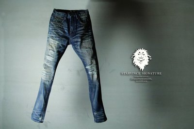 【GHK CLOTHING】STARVINCE JEANS 破壞款二代