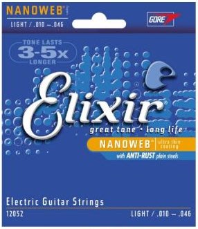 Elixir頂級電吉他弦-NANOWEB