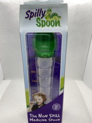 英國Spilly Spoon Baby Medicine Spoon 無溢漏藥勺匙 本月特價出清