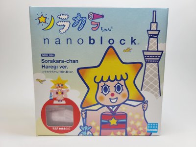 nanoblock-河田積木 晴空塔吉祥物 和服晴空醬 天空樹 NBH_064(日本製)【Rainbow Dog雜貨舖】