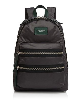 美國名牌MARC JACOBS Backpack專櫃新款防水尼龍後背包書包(大款)現貨在美特價$6580含郵