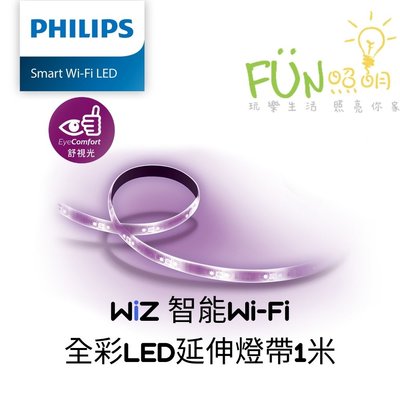 PHILIPS 飛利浦 WIZ 智能 Smart Wi-Fi 全彩 LED 1米延伸燈帶 (另有搭配的2米燈條) 附發票