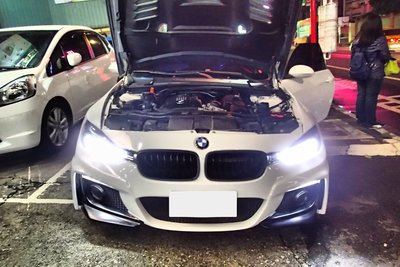 DJD19042313 BMW E92 E93 M3 U型導光 LED光圈 對應原廠HID 晶鑽魚眼大燈 車燈