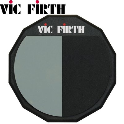 【小叮噹的店】全新 美國 Vic Firth PAD12H 12吋 單面(軟+硬) 打點板 / 打擊板