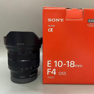 Sony E 10-18mm F4 OSS SEL1018 公司貨 (A6400 A6600 ZV-E10)