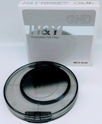 ( 67mm 轉接環 ) + 72mm H&Y GND0.9 圓形漸層濃度鏡