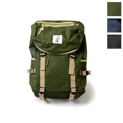 【新款 軍綠色 【我是真的！不是日本原單仿冒品！ 】 Anello 超大容量 登山背包 旅行包 後背包 帆布包